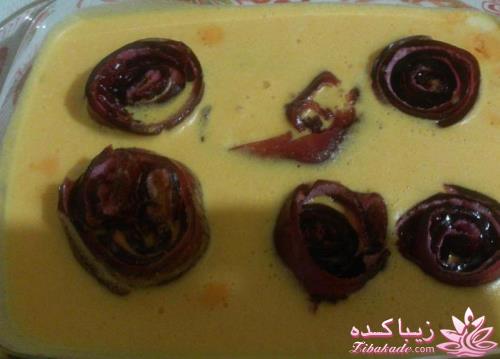 ژله رولی(فرفره ای) و یا jello pinwheels