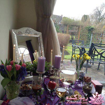 چیدن سفره هفت سین