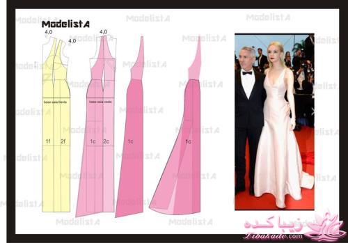 ژورنال لباسهای زنانه با الگو