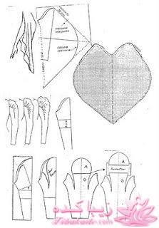 ژورنال انواع مدلهای یقه و آستین با الگو 