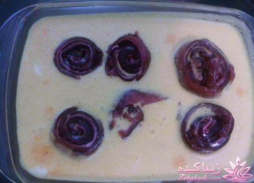 ژله رولی(فرفره ای) و یا jello pinwheels