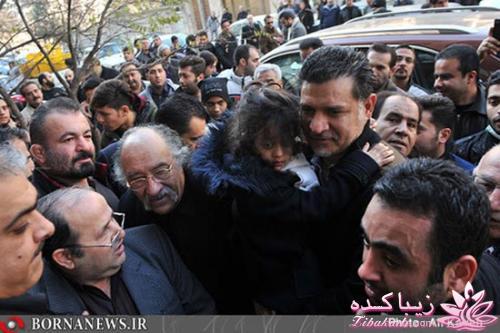 عکس علی دایی و همسرش