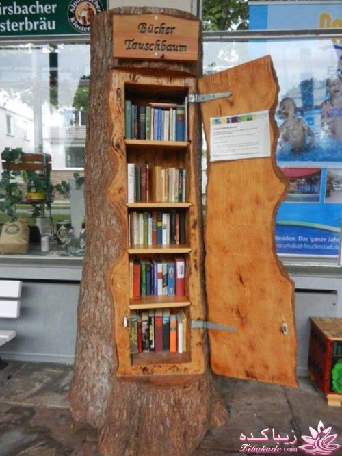 چقدر جای این کتابخونه ها توی ایران خالیه...