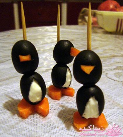 خلاقیت در تزیین غذا