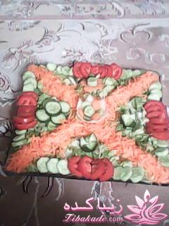 خلاقیت در تزیین غذا