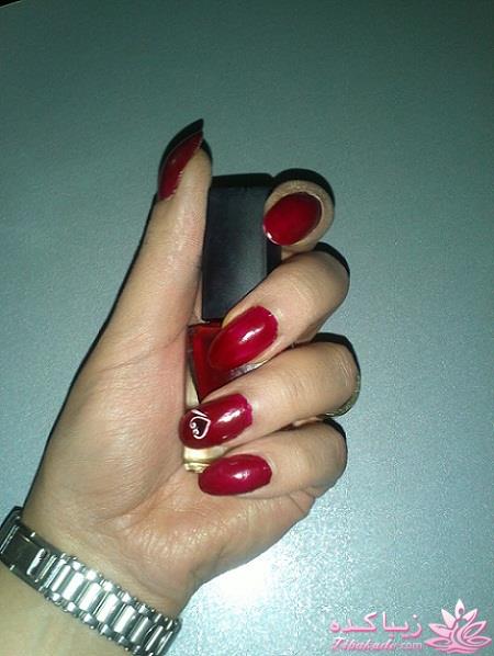 عکس ناخن خودتو با شماره لاکت بزار...