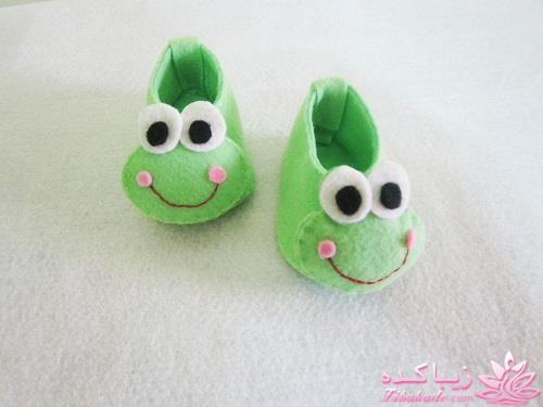 برای نی نی های نازتون کفش بدوزید