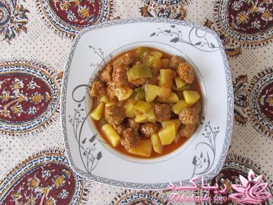 شام امشب زیباکده