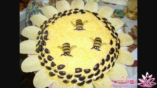 تزیین خوشگل سالاد