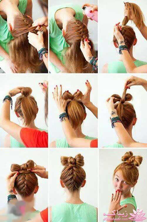 مدل مو در منزل