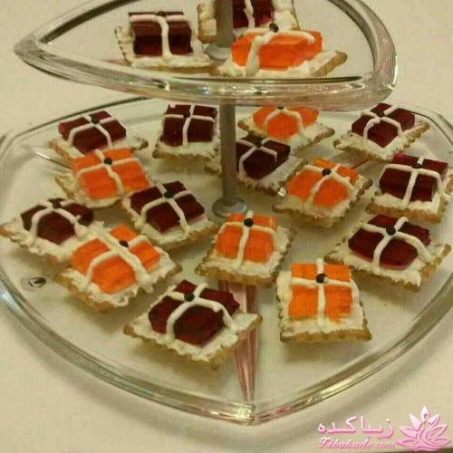 خلاقیت در تزیین غذا