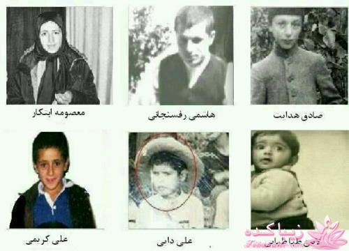عکس کودکی افراد مشهور