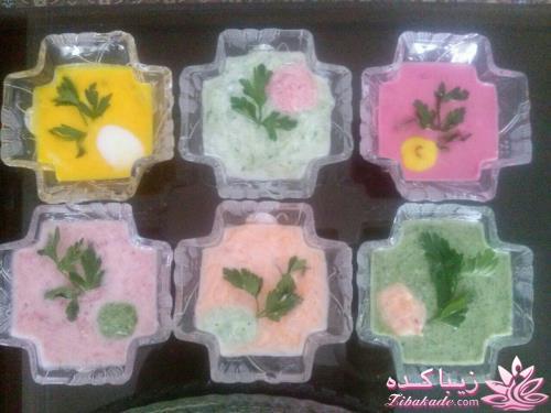 خلاقیت در تزیین غذا