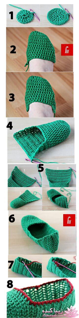 آموزش قلاب بافی