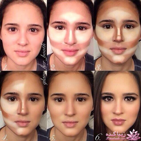 فوت و فن کانتورینگ ( آرایش ترمیمی )