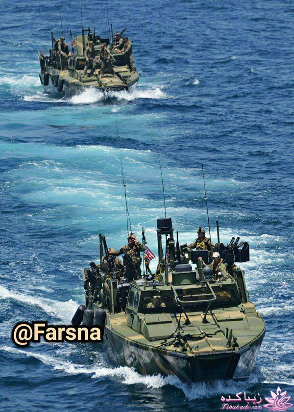 دستگیری دو ناو آمریکایی در آبهای ایران