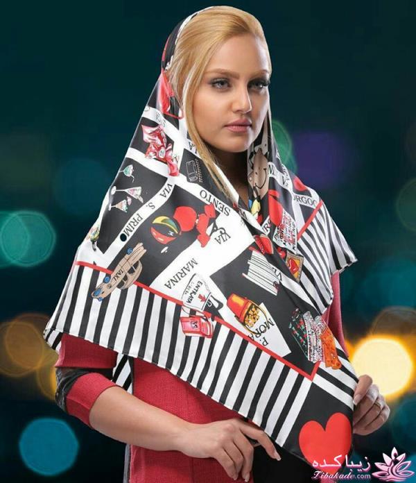 انواع مدل های شال و روسری