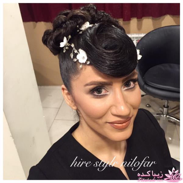 مدل انواع شینیون های جدید/مجلسی/ زنانه/کودکانه