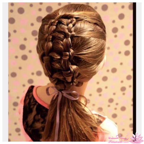 مدل انواع شینیون های جدید/مجلسی/ زنانه/کودکانه