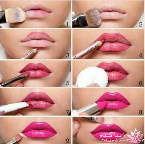 ماسک زیبایی لب