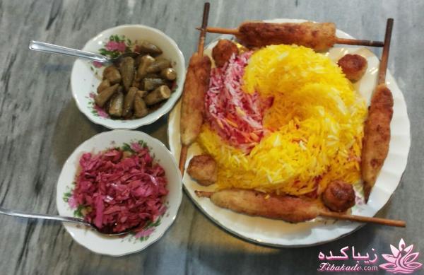 تزیینات پلو و چلو ...