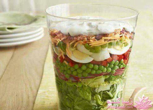 انواع سالاد(هر روز با یک سالاد)