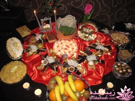 چیدن سفره هفت سین