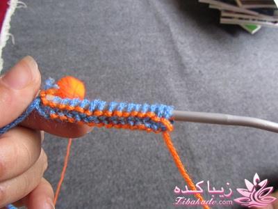 آموزش بافتنی (بادومیل)