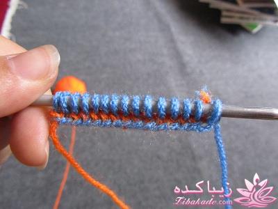 آموزش بافتنی (بادومیل)