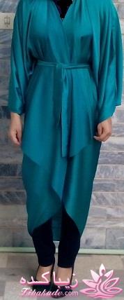 آموزش دوخت مانتو عبایی