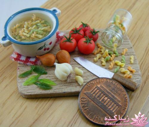 غذاهای مینیاتوری..