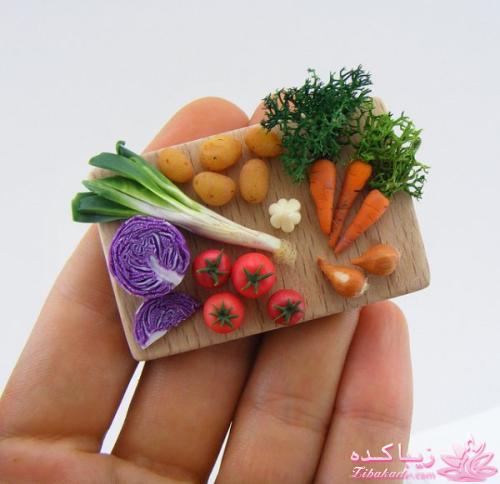 غذاهای مینیاتوری..