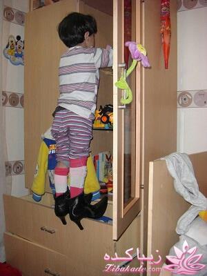 عکس خرابکاری بچه ها