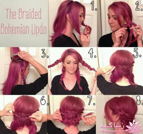 انواع مدل مو در منزل