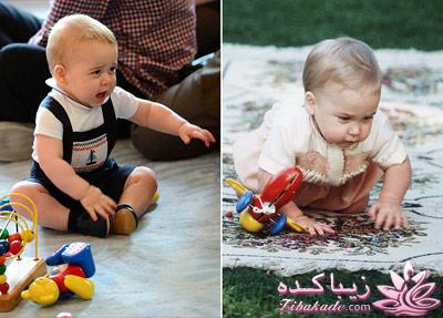 اولین عکس پسر کیت میدلتون و شاهزاده ویلیام