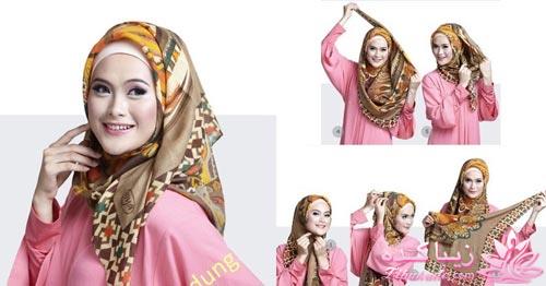 اموزش بستن شال و روسری