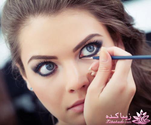آموزش کشیدن خط چشم برای انواع چشم ها