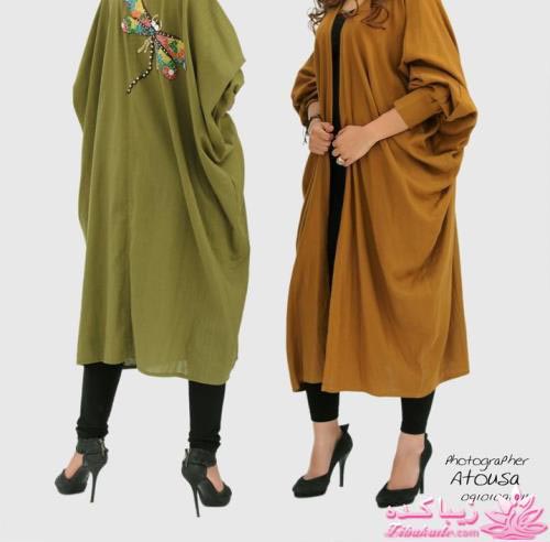 آموزش دوخت مانتو عبایی