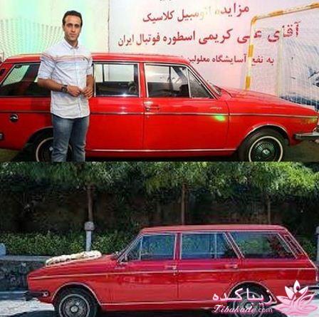 فروش نیم‌میلیارد تومانی پیکان علی کریمی