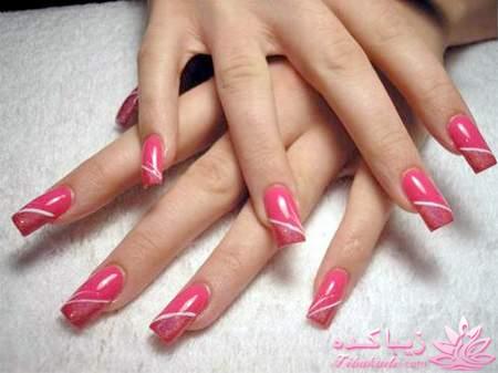 کاشت سه بعدی ناخن | انواع کاشت ناخن | طراحی ناخن