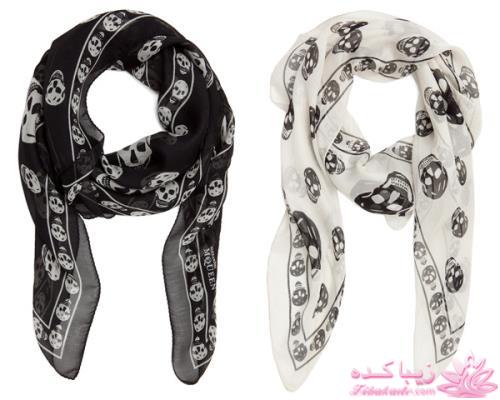 انواع مدل های شال و روسری 93