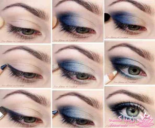 آموزش کشیدن خط چشم برای انواع چشم ها