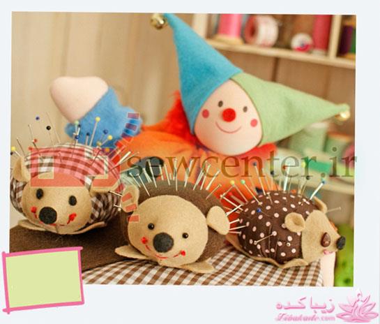 آموزش عروسک سازی،عروسکــــهای نمــــــدی