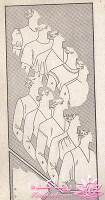 ژورنال انواع مدلهای یقه و آستین با الگو 