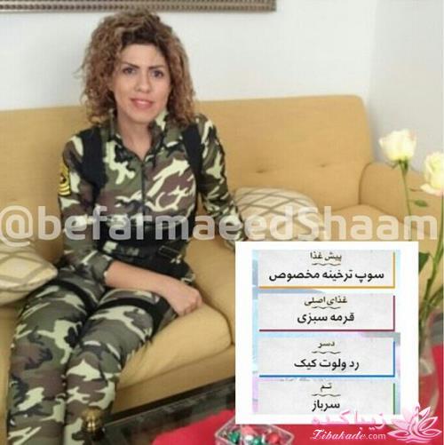 دستور غذاهای بفرمایید شام