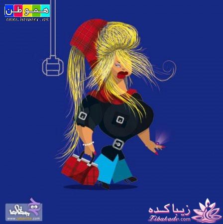 عکسهای لو رفته از خانمها در متروی تهران