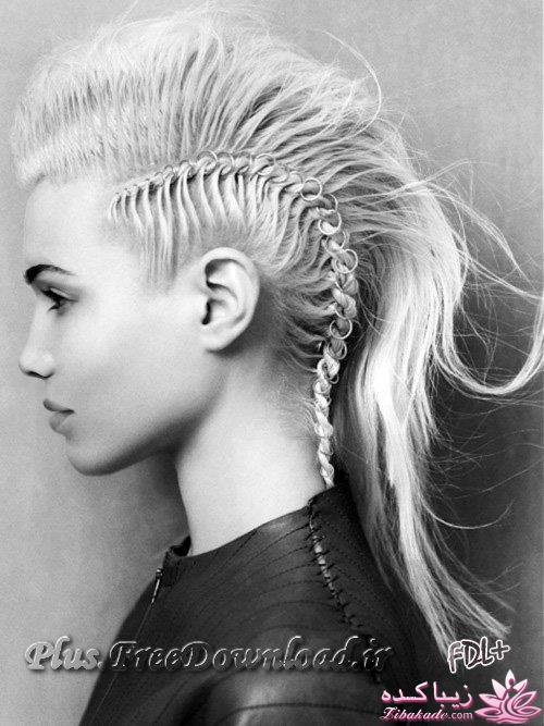 مدل های زیبای مو (ر نگ و شینیون)