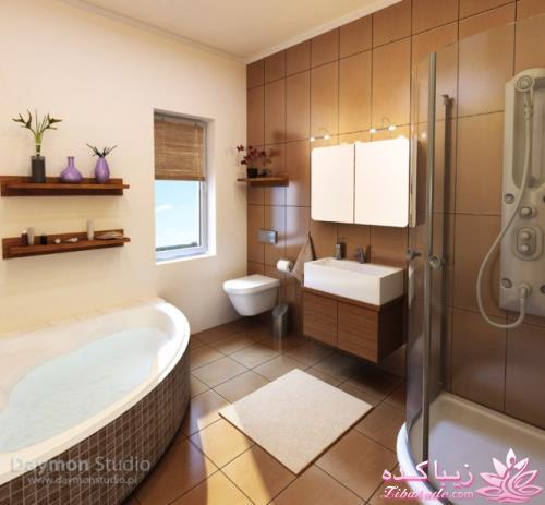 مدل های دکوراسیون سرویس بهداشتی و حمام