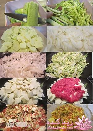 آموزش تصویری آشپزی