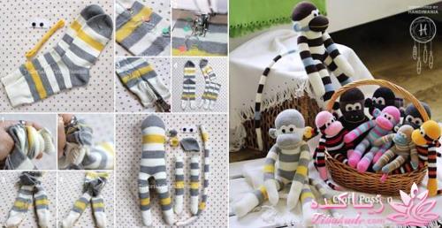 آموزش عروسک سازی عروسکـــــهای جورابــــی